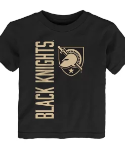 Toddler Black Army Black Knights Big & Bold T-Shirt