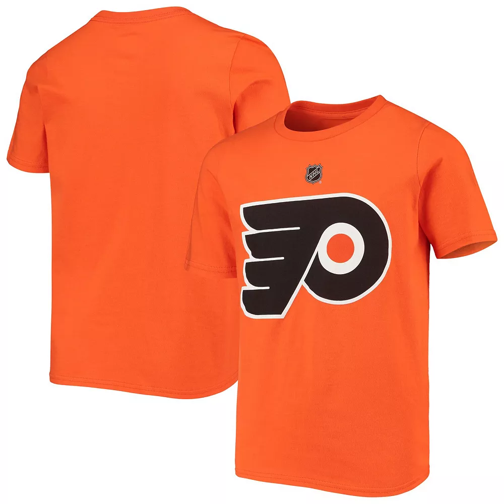 Youth Orange Philadelphia Flyers Primary Logo T-Shirt 1 Youth Orange Philadelphia Flyers Primary Logo T-Shirt