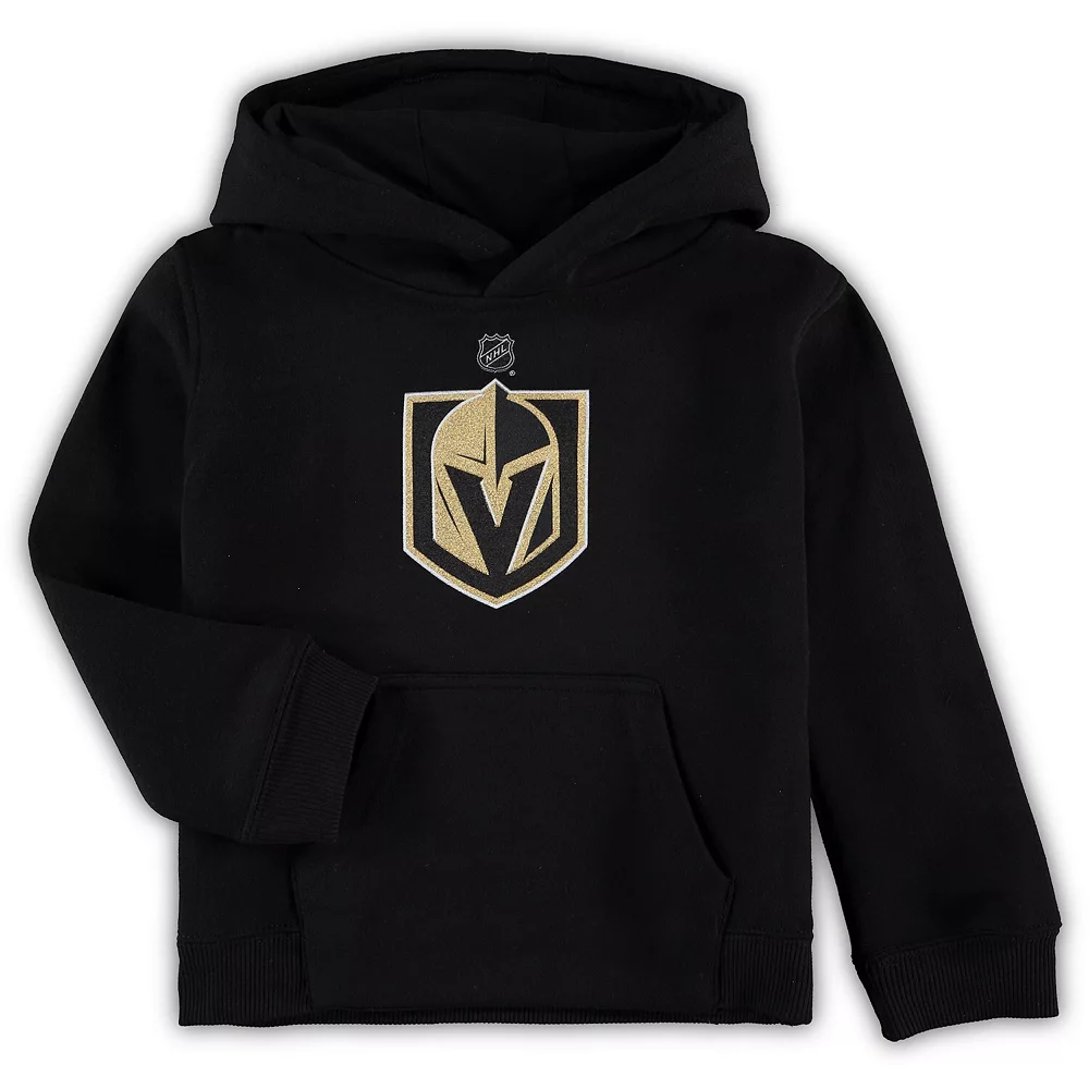 Preschool Black Vegas Golden Knights Primary Logo Pullover Hoodie 1 Preschool Black Vegas Golden Knights Primary Logo Pullover Hoodie
