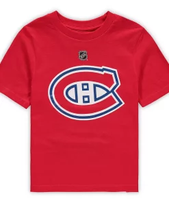 Preschool Red Montreal Canadiens Primary Logo T-Shirt