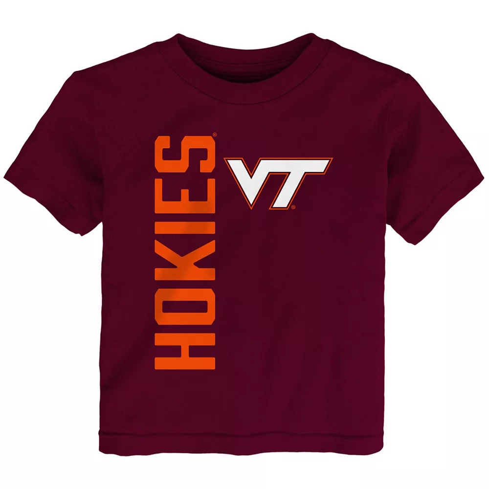 Toddler Maroon Virginia Tech Hokies Big & Bold T-Shirt 1 Toddler Maroon Virginia Tech Hokies Big & Bold T-Shirt