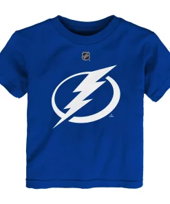 Toddler Blue Tampa Bay Lightning Primary Logo T-Shirt