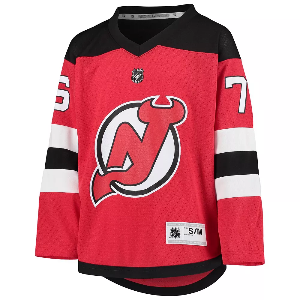 Youth P.K. Subban Red New Jersey Devils Home Player Replica Jersey 3 Youth P.K. Subban Red New Jersey Devils Home Player Replica Jersey - Image 3