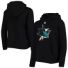 Youth Black San Jose Sharks Primary Logo Pullover Hoodie