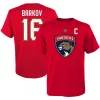 Youth Aleksander Barkov Red Florida Panthers Name & Number T-Shirt