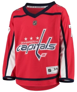 Youth TJ Oshie Red Washington Capitals Home Player Replica Jersey -MLB Shop 4375101 ALT2
