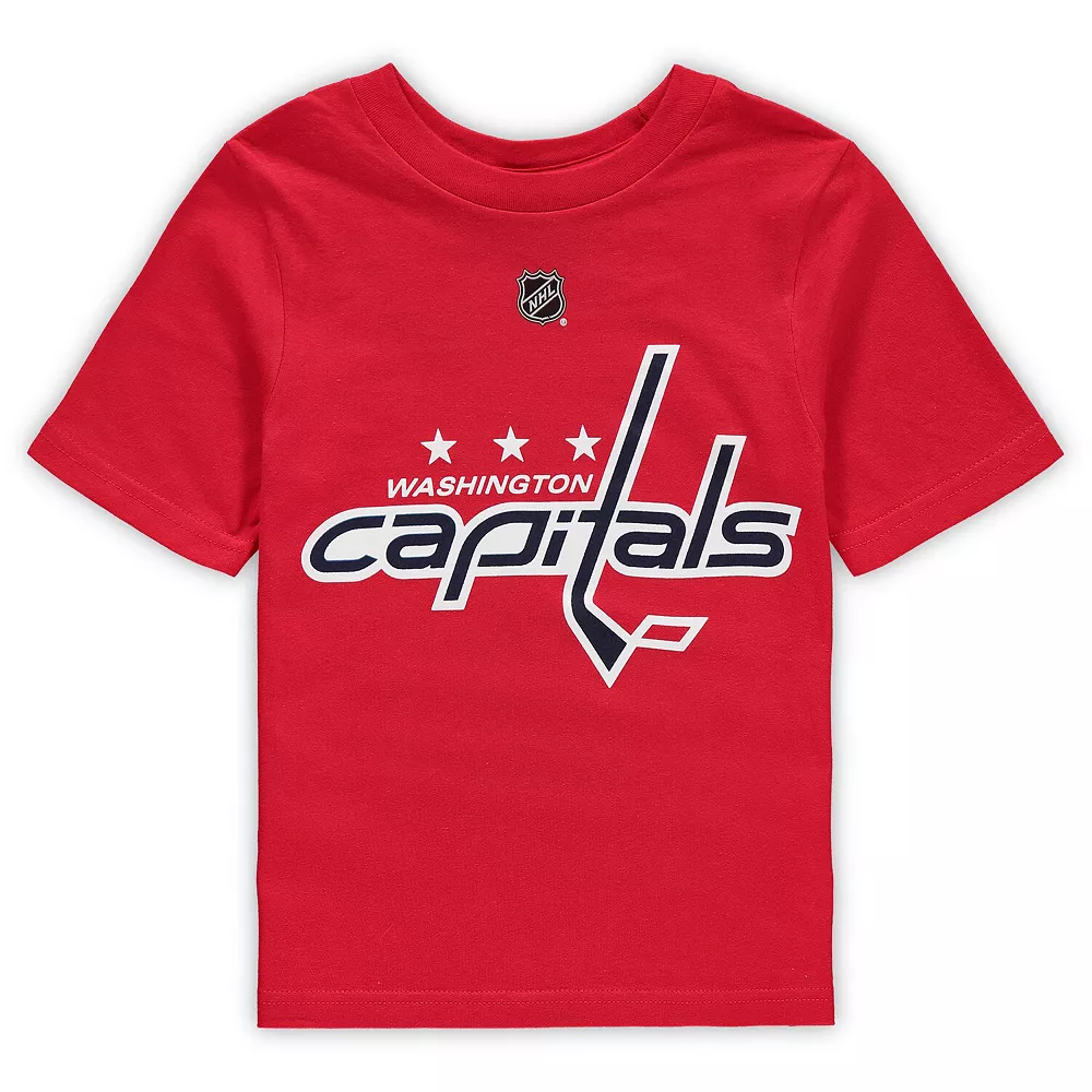 Preschool Red Washington Capitals Primary Logo T-Shirt 1 Preschool Red Washington Capitals Primary Logo T-Shirt