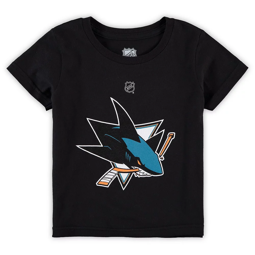 Toddler Black San Jose Sharks Primary Logo T-Shirt 1 Toddler Black San Jose Sharks Primary Logo T-Shirt