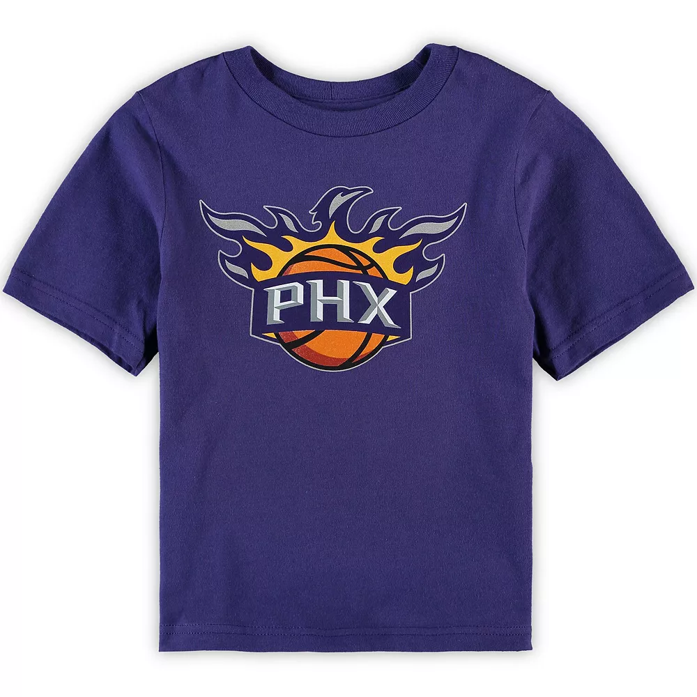 Preschool Purple Phoenix Suns Primary Team Logo T-Shirt 1 Preschool Purple Phoenix Suns Primary Team Logo T-Shirt