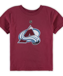 Preschool Burgundy Colorado Avalanche Primary Logo T-Shirt