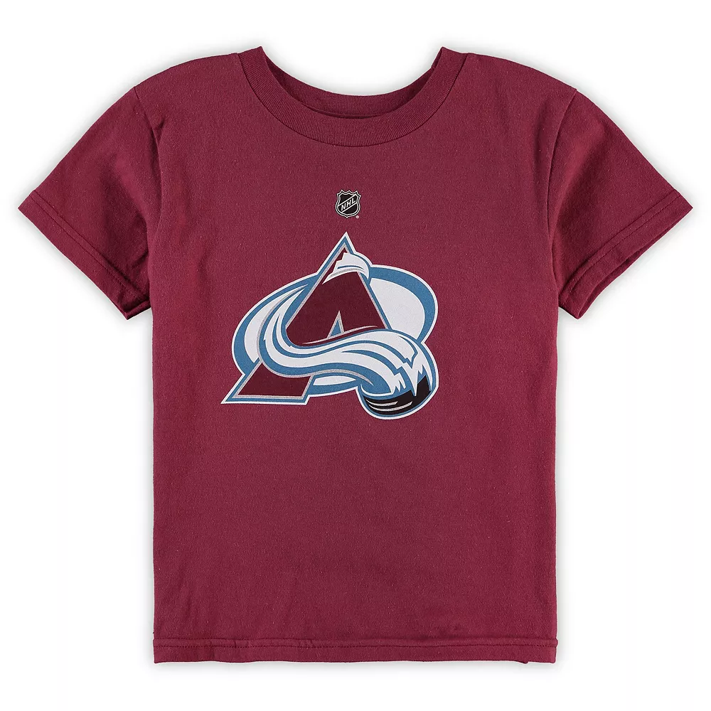 Preschool Burgundy Colorado Avalanche Primary Logo T-Shirt 1 Preschool Burgundy Colorado Avalanche Primary Logo T-Shirt