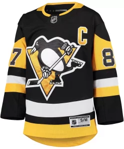 Youth Sidney Crosby Black Pittsburgh Penguins Premier Player Jersey 5 Youth Sidney Crosby Black Pittsburgh Penguins Premier Player Jersey -MLB Shop 4375501 ALT2