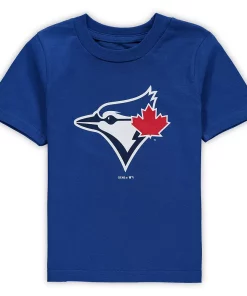 Toddler Royal Toronto Blue Jays Primary Team Logo T-Shirt