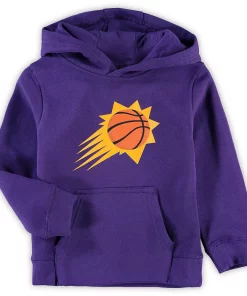 Preschool Purple Phoenix Suns Primary Team Logo Pullover Hoodie