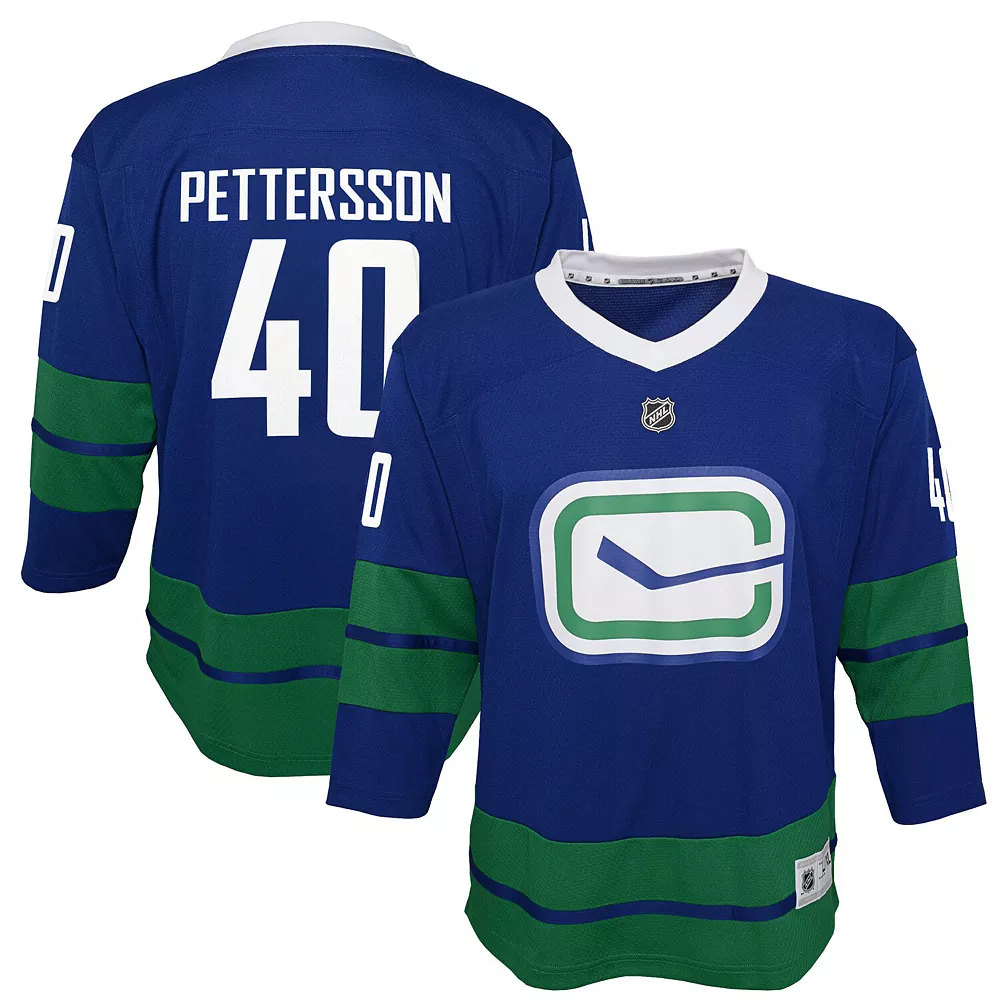 Youth Elias Pettersson Royal Vancouver Canucks 2019/20 Alternate Replica Player Jersey 1 Youth Elias Pettersson Royal Vancouver Canucks 2019/20 Alternate Replica Player Jersey