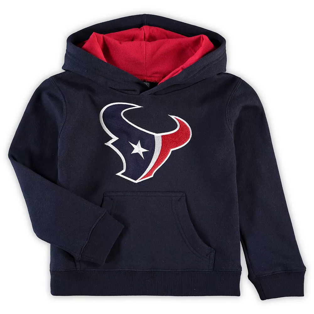 Preschool Navy Houston Texans Fan Gear Primary Logo Pullover Hoodie 1 Preschool Navy Houston Texans Fan Gear Primary Logo Pullover Hoodie