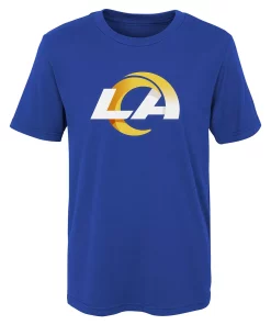 Preschool Royal Los Angeles Rams Team Logo T-Shirt