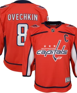 Youth Alexander Ovechkin Red Washington Capitals Home Premier Player Jersey -MLB Shop 4608559 ALT