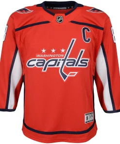 Youth Alexander Ovechkin Red Washington Capitals Home Premier Player Jersey -MLB Shop 4608559 ALT2