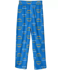 Preschool Powder Blue Los Angeles Chargers Team Color Pajama Pants