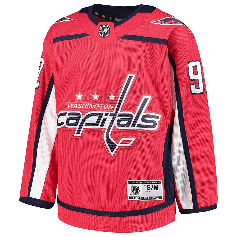 Youth Evgeny Kuznetsov Red Washington Capitals Home Premier Player Jersey 3 Youth Evgeny Kuznetsov Red Washington Capitals Home Premier Player Jersey - Image 3