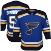 Youth Jordan Binnington Blue St. Louis Blues Home Premier Player Jersey