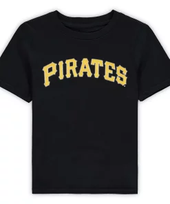Alternative view of Preschool Chris Archer Black Pittsburgh Pirates Name & Number T-Shirt