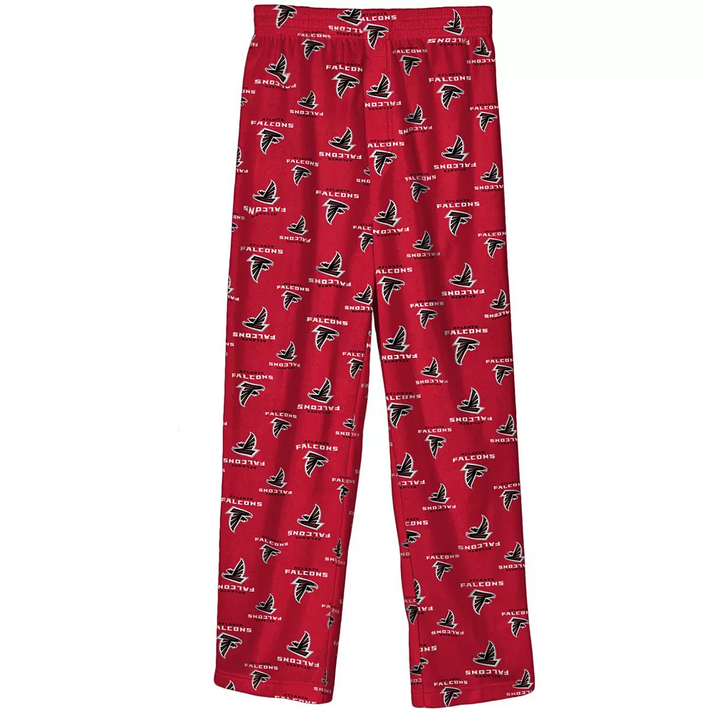 Youth Red Atlanta Falcons Team Color Pajama Pants 1 Youth Red Atlanta Falcons Team Color Pajama Pants
