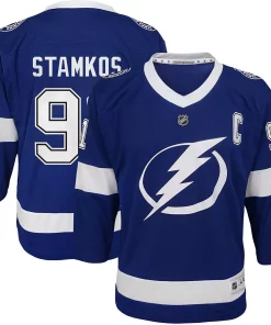 Youth Steven Stamkos Blue Tampa Bay Lightning Home Replica Player Jersey