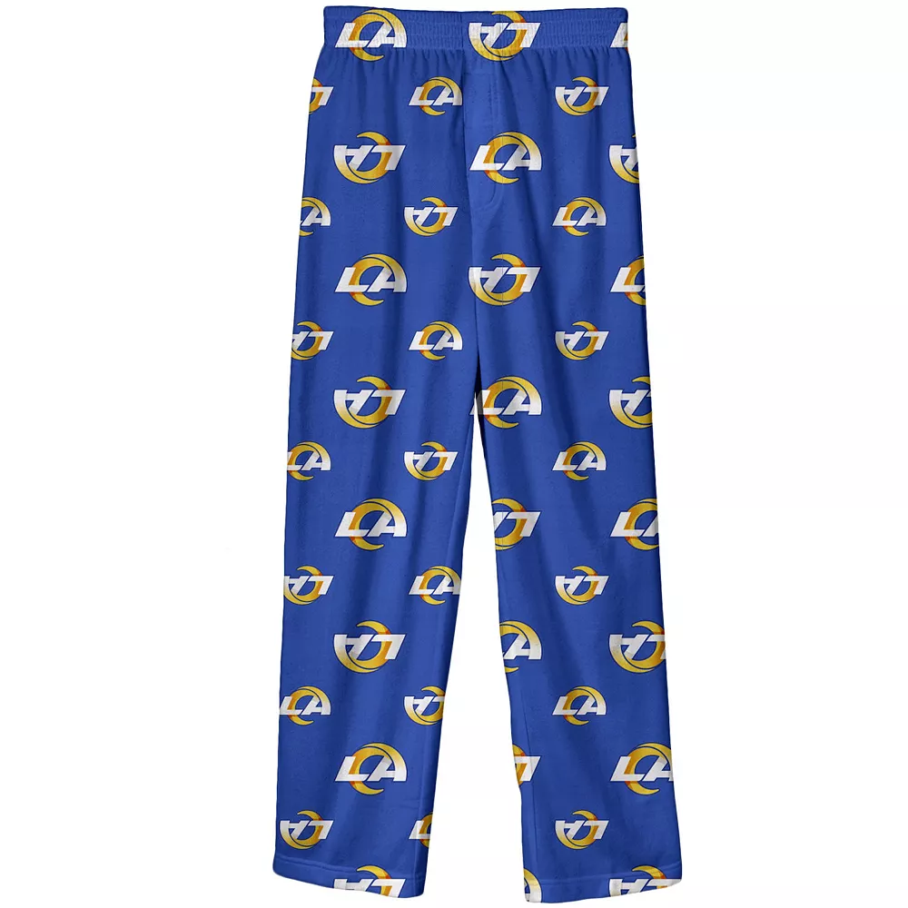 Preschool Royal Los Angeles Rams Team Color Pajama Pants 1 Preschool Royal Los Angeles Rams Team Color Pajama Pants