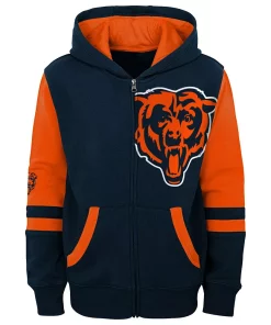 Preschool Navy Chicago Bears Stadium Full-Zip Hoodie 5 Preschool Navy Chicago Bears Stadium Full-Zip Hoodie -MLB Shop 4651872 ALT2