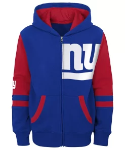 Preschool Royal New York Giants Stadium Full-Zip Hoodie 5 Preschool Royal New York Giants Stadium Full-Zip Hoodie -MLB Shop 4652251 ALT2