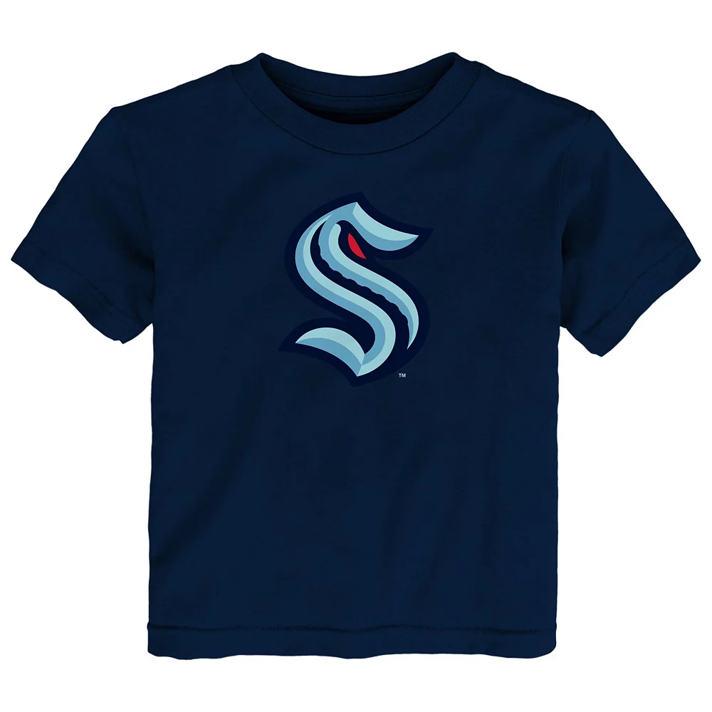 Toddler Navy Seattle Kraken Primary Logo T-Shirt 1 Toddler Navy Seattle Kraken Primary Logo T-Shirt