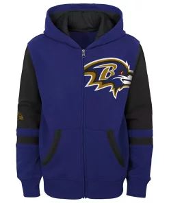 Preschool Purple Baltimore Ravens Stadium Full-Zip Hoodie 5 Preschool Purple Baltimore Ravens Stadium Full-Zip Hoodie -MLB Shop 4662629 ALT2