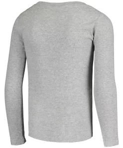 Youth Gray Los Angeles Chargers Long Sleeve T-Shirt & Pants Sleep Set -MLB Shop 4783072 ALT3