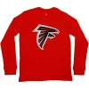 Atlanta Falcons Preschool Team Logo Long Sleeve T-Shirt - Red