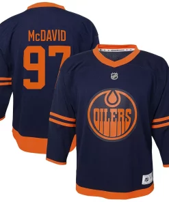 Preschool Connor McDavid Navy Edmonton Oilers Alternate Replica Player Jersey