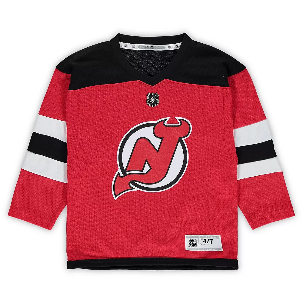 Preschool P.K. Subban Red New Jersey Devils Home Replica Player Jersey 2 Preschool P.K. Subban Red New Jersey Devils Home Replica Player Jersey - Image 2