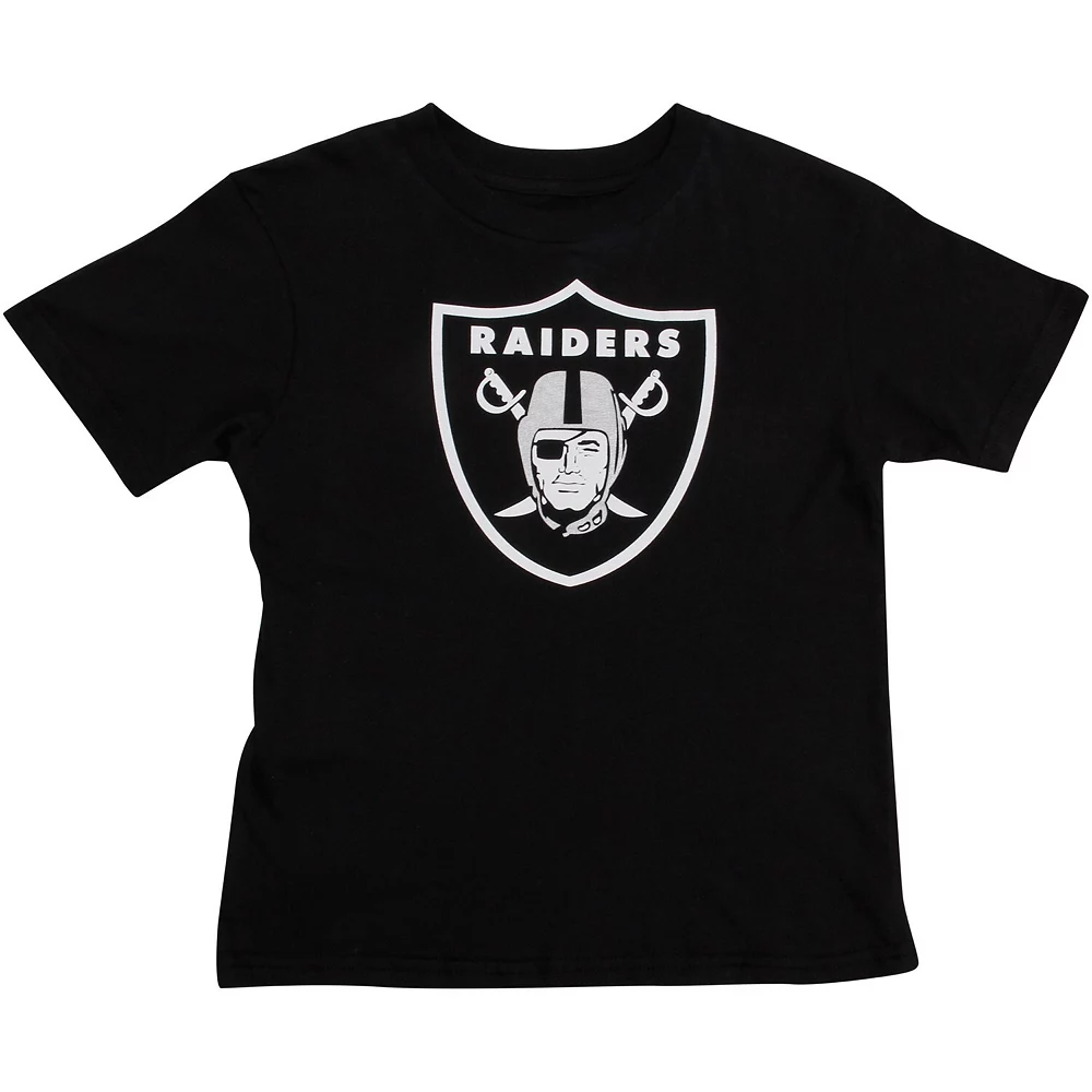 Las Vegas Raiders Preschool Team Logo T-Shirt - Black 1 Las Vegas Raiders Preschool Team Logo T-Shirt - Black