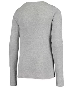 Youth Gray Atlanta Falcons Long Sleeve T-Shirt & Pants Sleep Set -MLB Shop 4800205 ALT3