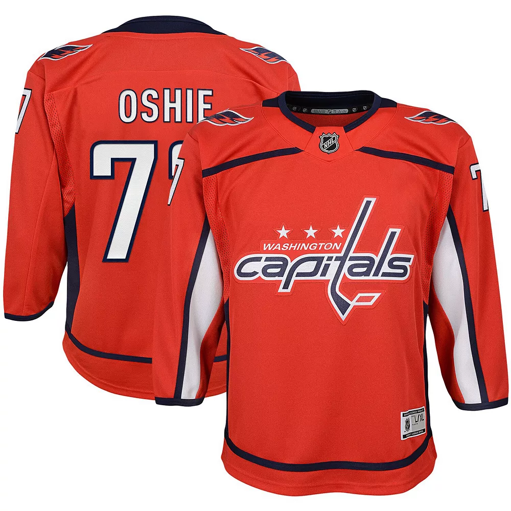 Youth TJ Oshie Red Washington Capitals Home Premier Player Jersey 1 Youth TJ Oshie Red Washington Capitals Home Premier Player Jersey