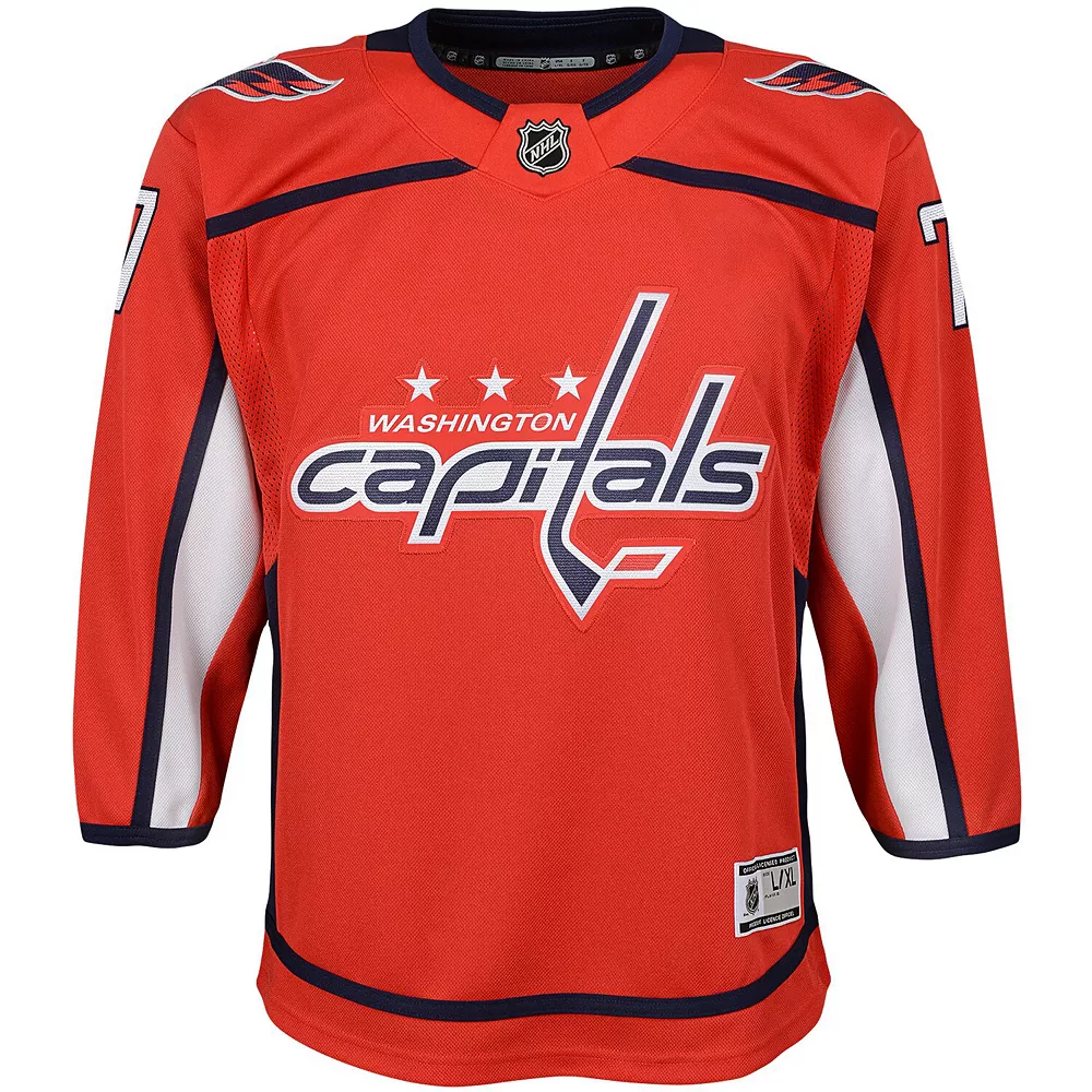 Youth TJ Oshie Red Washington Capitals Home Premier Player Jersey 3 Youth TJ Oshie Red Washington Capitals Home Premier Player Jersey - Image 3