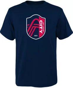 Youth Navy St. Louis City SC Our City T-Shirt 5 Youth Navy St. Louis City SC Our City T-Shirt -MLB Shop 4810824 ALT2