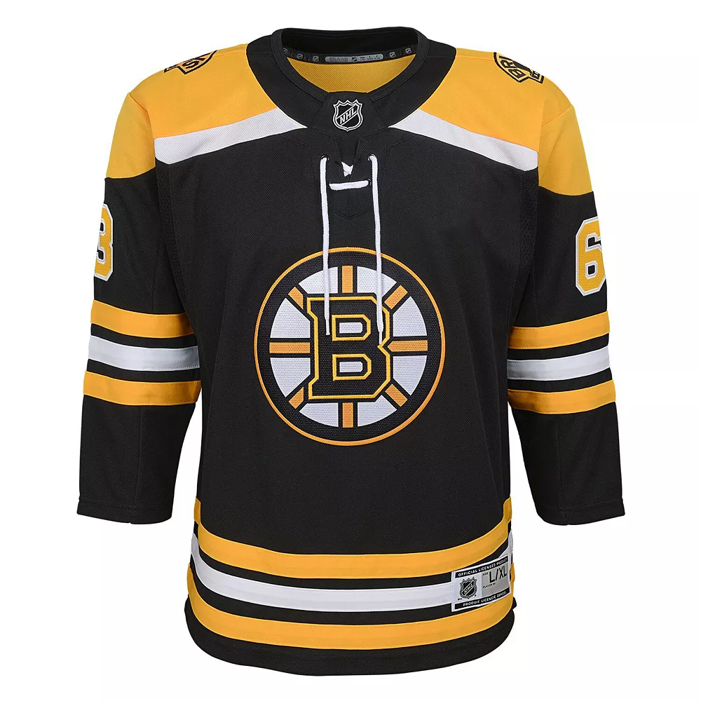 Youth Brad Marchand Black Boston Bruins Home Premier Player Jersey 3 Youth Brad Marchand Black Boston Bruins Home Premier Player Jersey - Image 3
