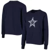 Youth Navy Dallas Cowboys Team Logo Long Sleeve T-Shirt