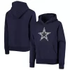 Youth Navy Dallas Cowboys Team Logo Pullover Hoodie