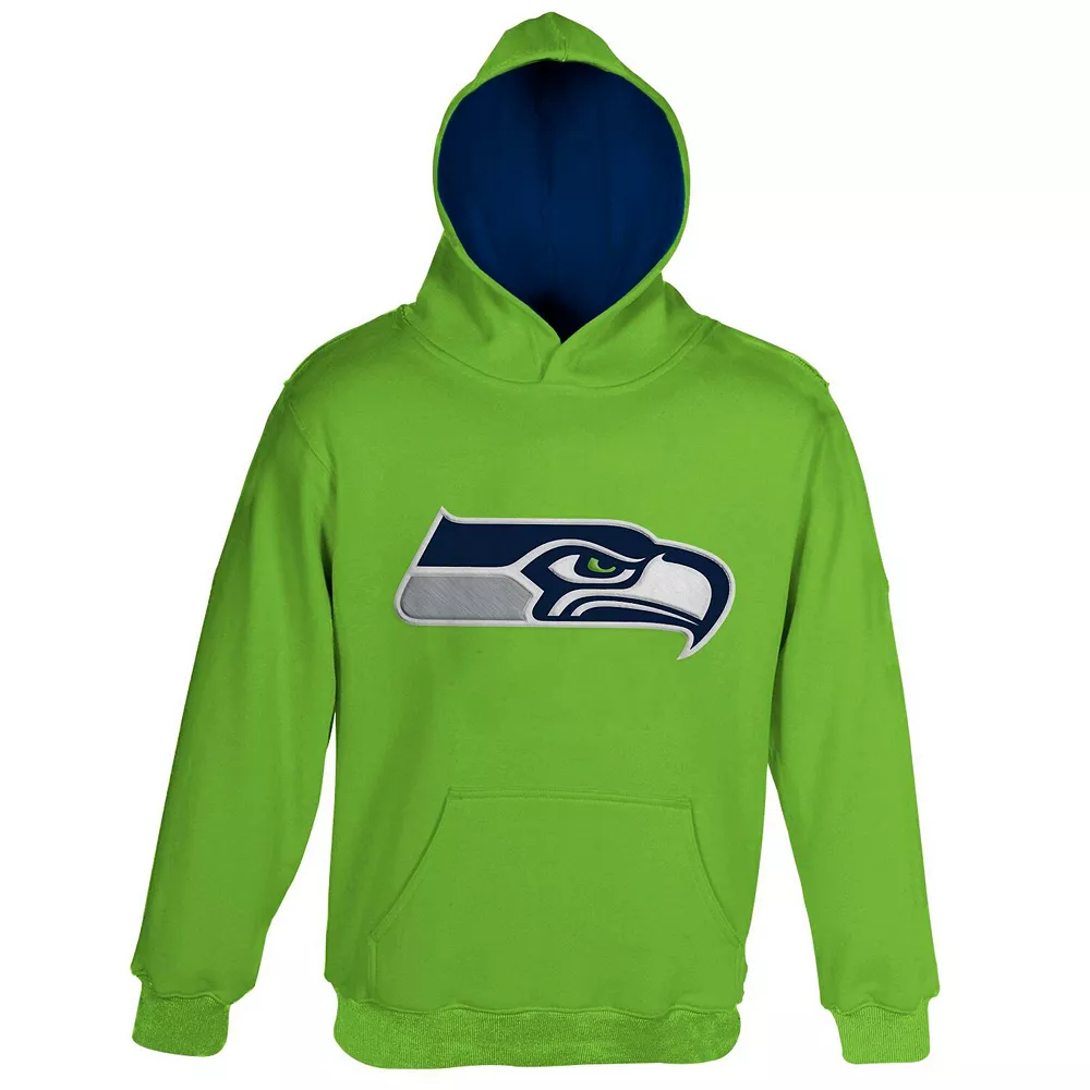Preschool Neon Green Seattle Seahawks Fan Gear Prime Pullover Hoodie 1 Preschool Neon Green Seattle Seahawks Fan Gear Prime Pullover Hoodie