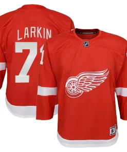 Youth Dylan Larkin Red Detroit Red Wings Home Premier Player Jersey -MLB Shop 4902903 ALT