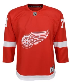 Youth Dylan Larkin Red Detroit Red Wings Home Premier Player Jersey -MLB Shop 4902903 ALT2