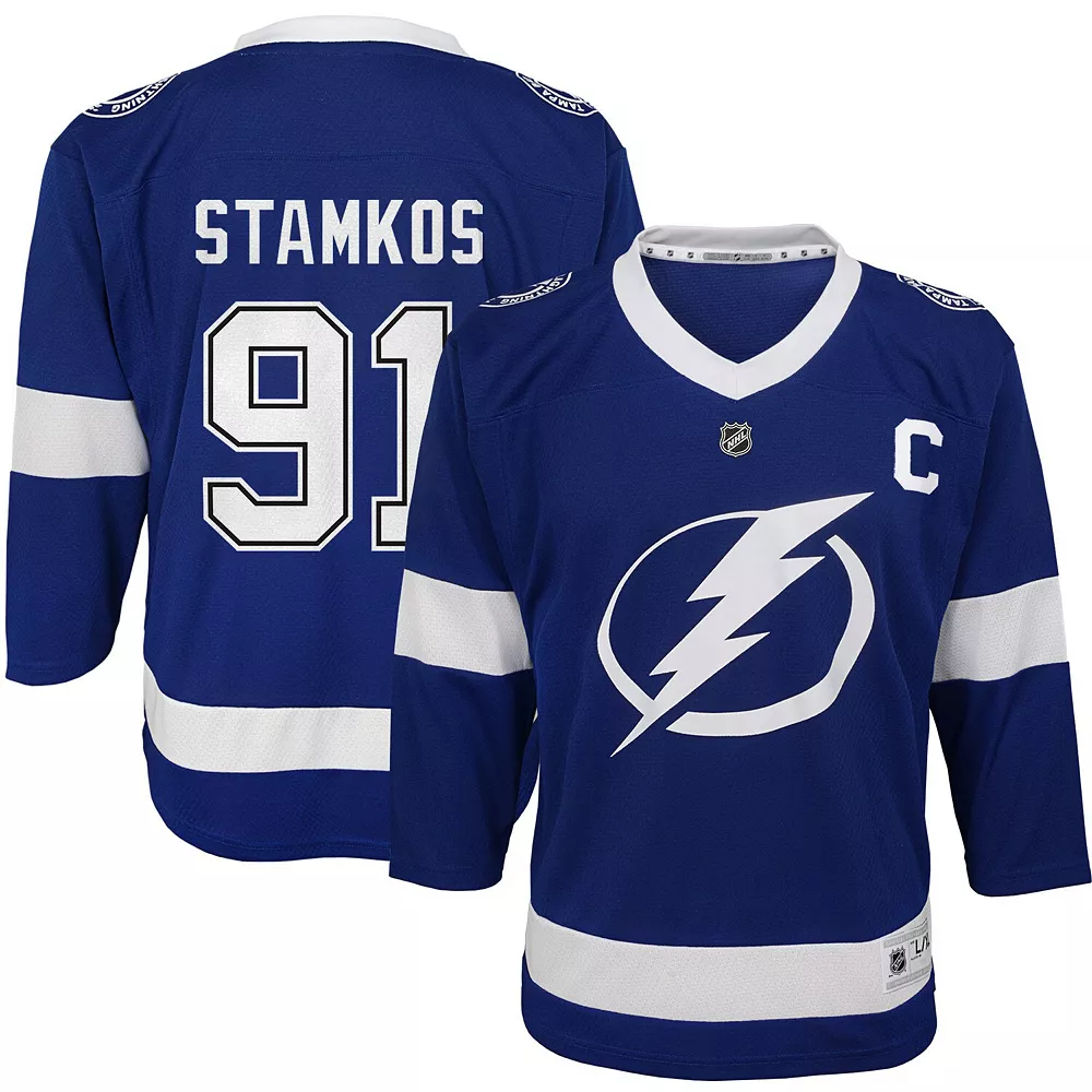 Toddler Steven Stamkos Blue Tampa Bay Lightning Replica Player Jersey 1 Toddler Steven Stamkos Blue Tampa Bay Lightning Replica Player Jersey